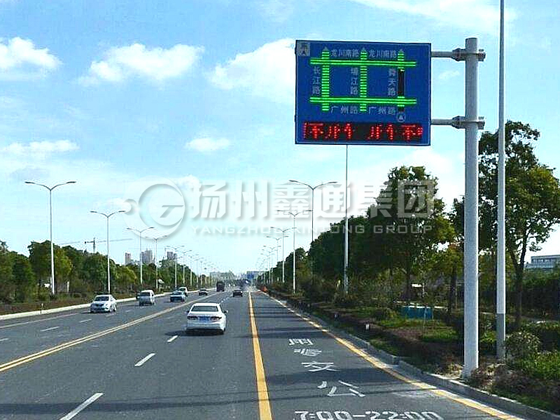 YDP-020，誘導(dǎo)屏桿，流量情報(bào)板立桿